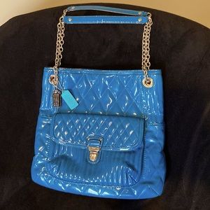 Coach Patent Leather Shoulder Bag